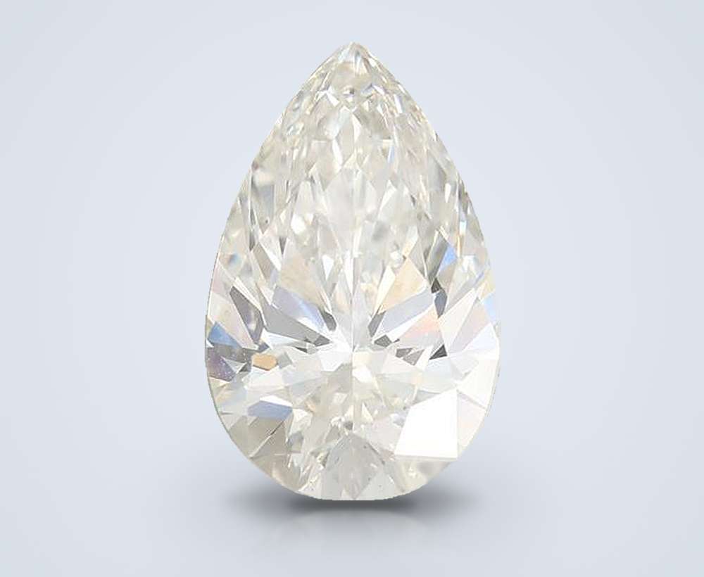 2.81 Carat Pear Lab Diamond