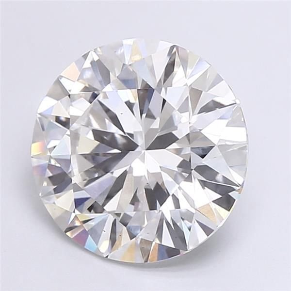 5.01ct E VS1 Excellent Cut Round Lab Grown Diamond