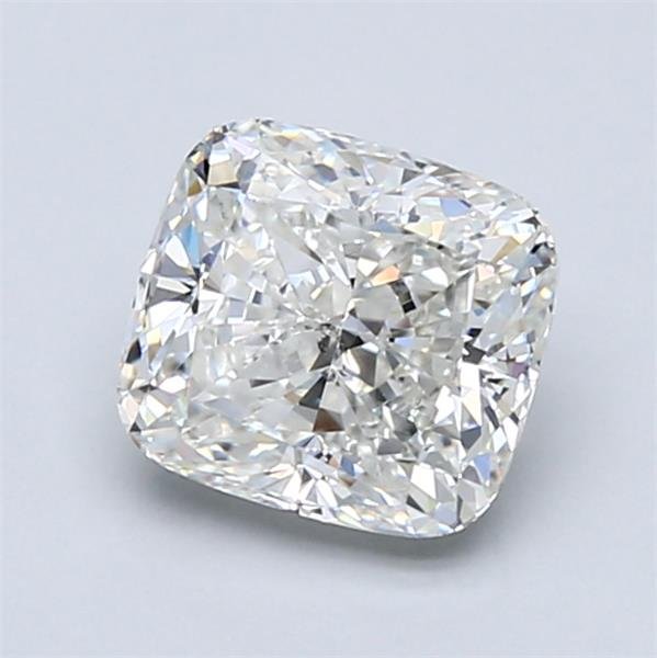 1.58ct H SI1 Rare Carat Ideal Cut Cushion Diamond