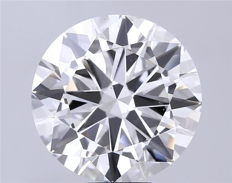 10.02ct F VS2 Very Good Cut Round Lab Grown Diamond