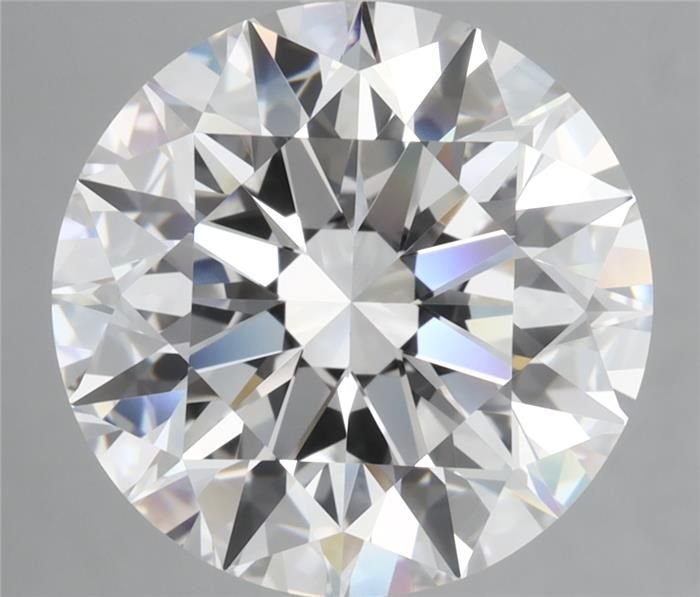 6.50ct D VVS2 Rare Carat Ideal Cut Round Diamond