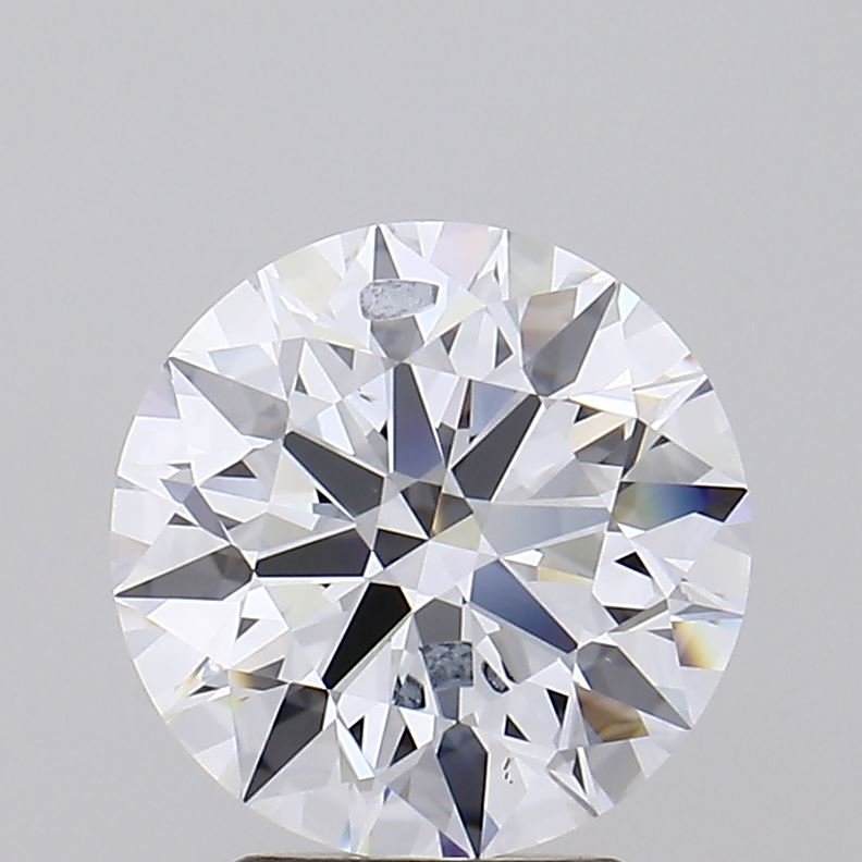 3.07ct G SI2 Rare Carat Ideal Cut Round Lab Grown Diamond