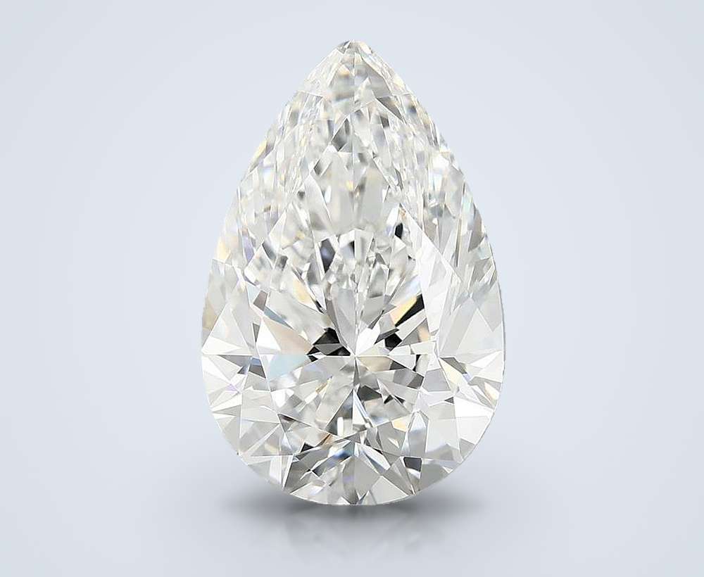 5.79 Carat Pear Lab Diamond