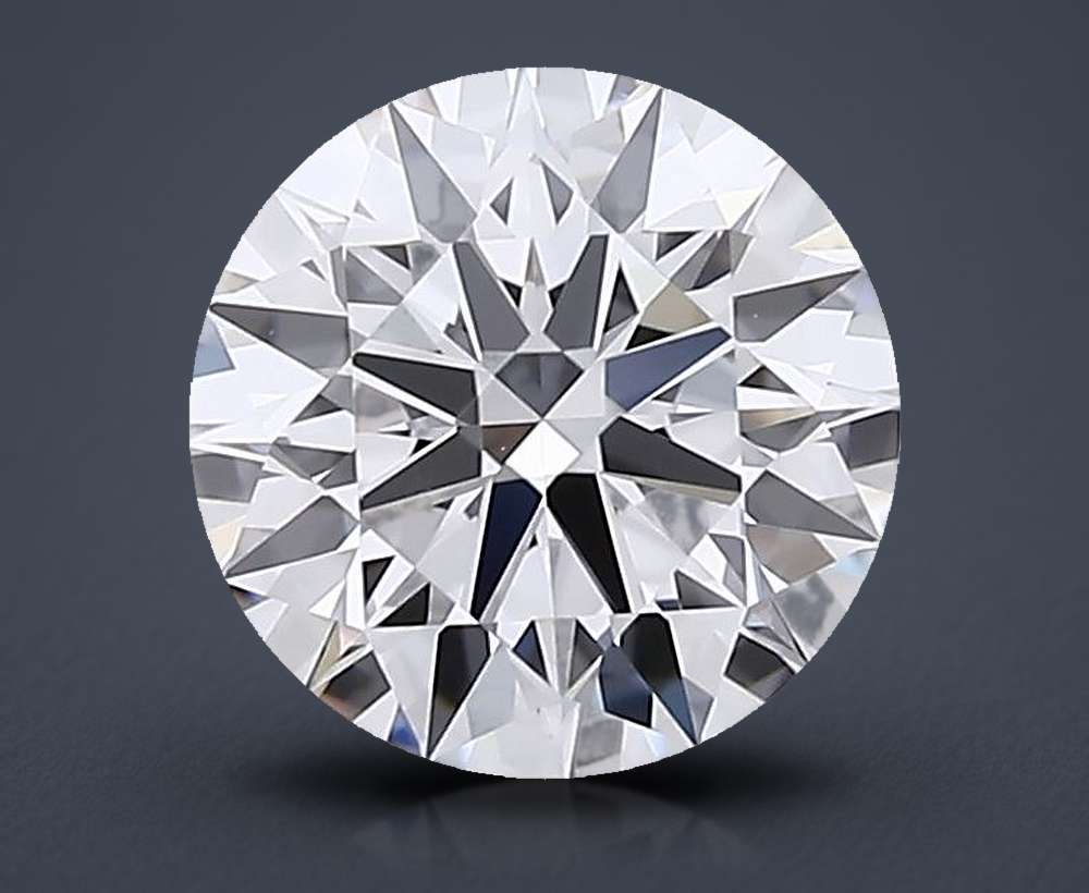 0.84 Carat Round Lab Diamond