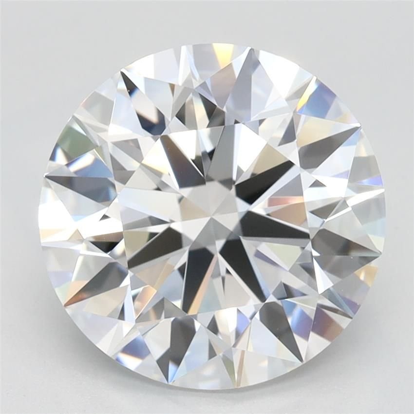 3.43ct D IF Rare Carat Ideal Cut Round Lab Grown Diamond