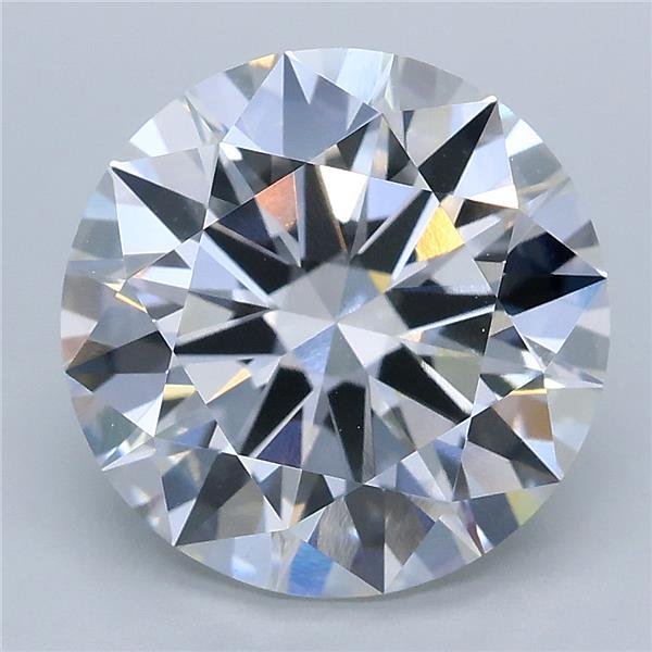 3.78ct E VVS2 Rare Carat Ideal Cut Round Lab Grown Diamond