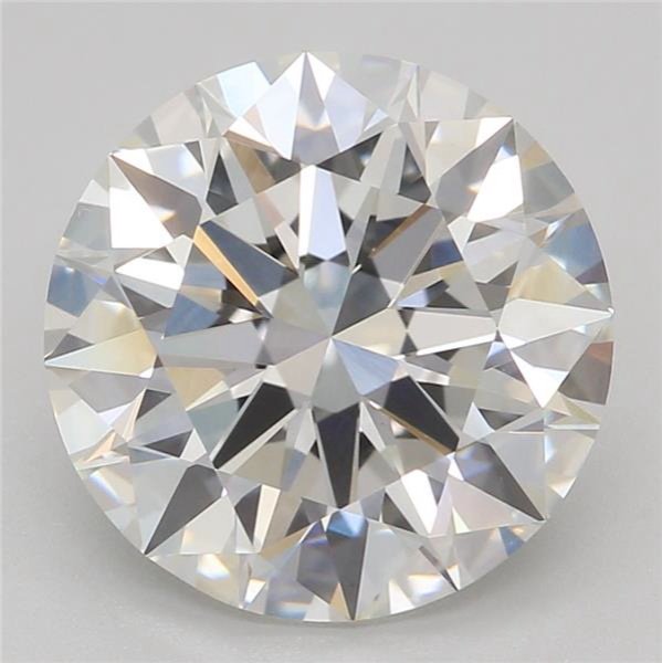 2.54ct F VVS2 Rare Carat Ideal Cut Round Lab Grown Diamond