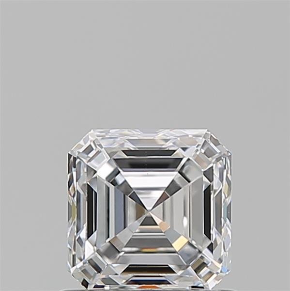 0.91ct E VS1 Rare Carat Ideal Cut Asscher Diamond