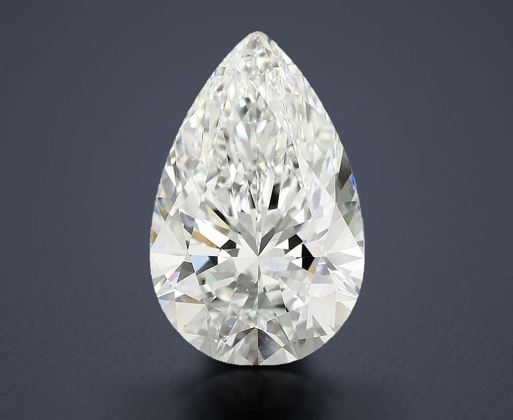 7.20 Carat Pear Lab Diamond