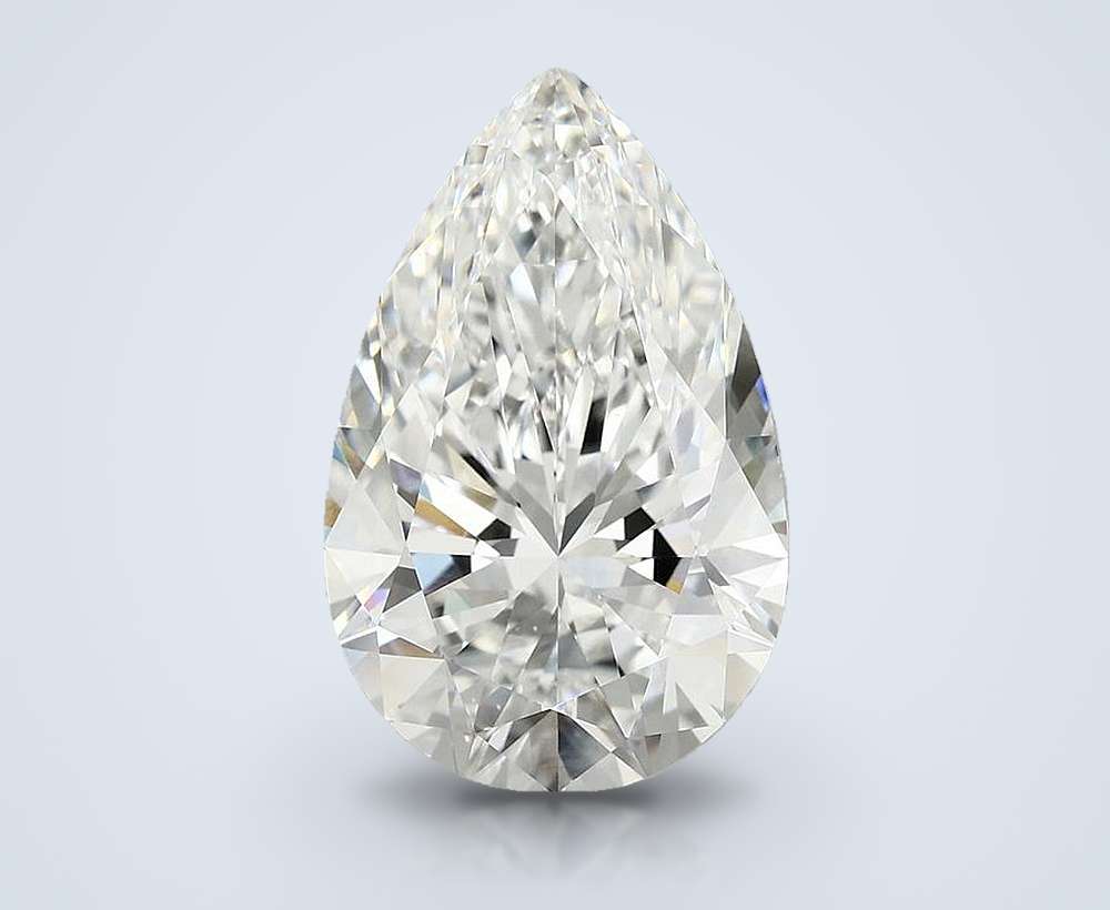 7.20 Carat Pear Lab Diamond