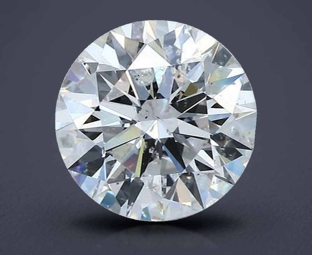 3.10 Carat Round Natural Diamond