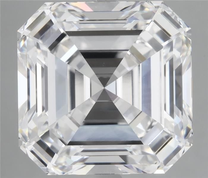 8.57ct D VVS1 Rare Carat Ideal Cut Asscher Diamond