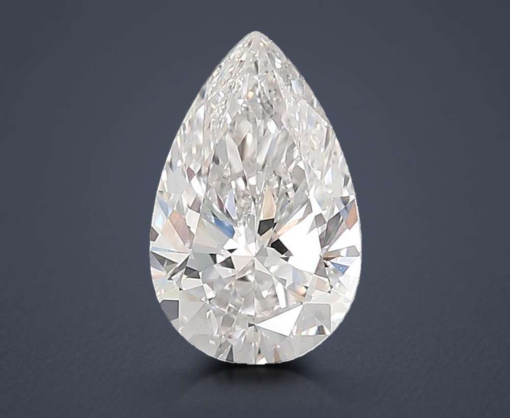 3.08 Carat Pear Lab Diamond