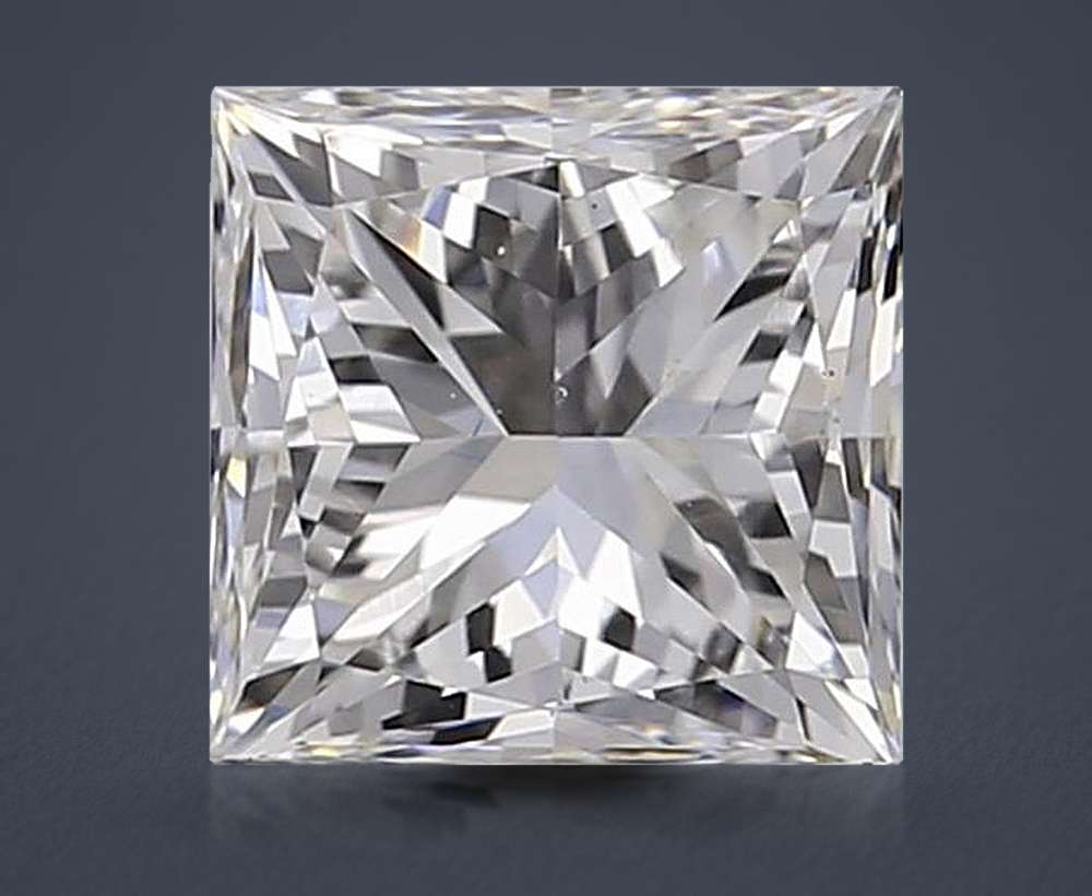 0.63 Carat Princess Lab Diamond