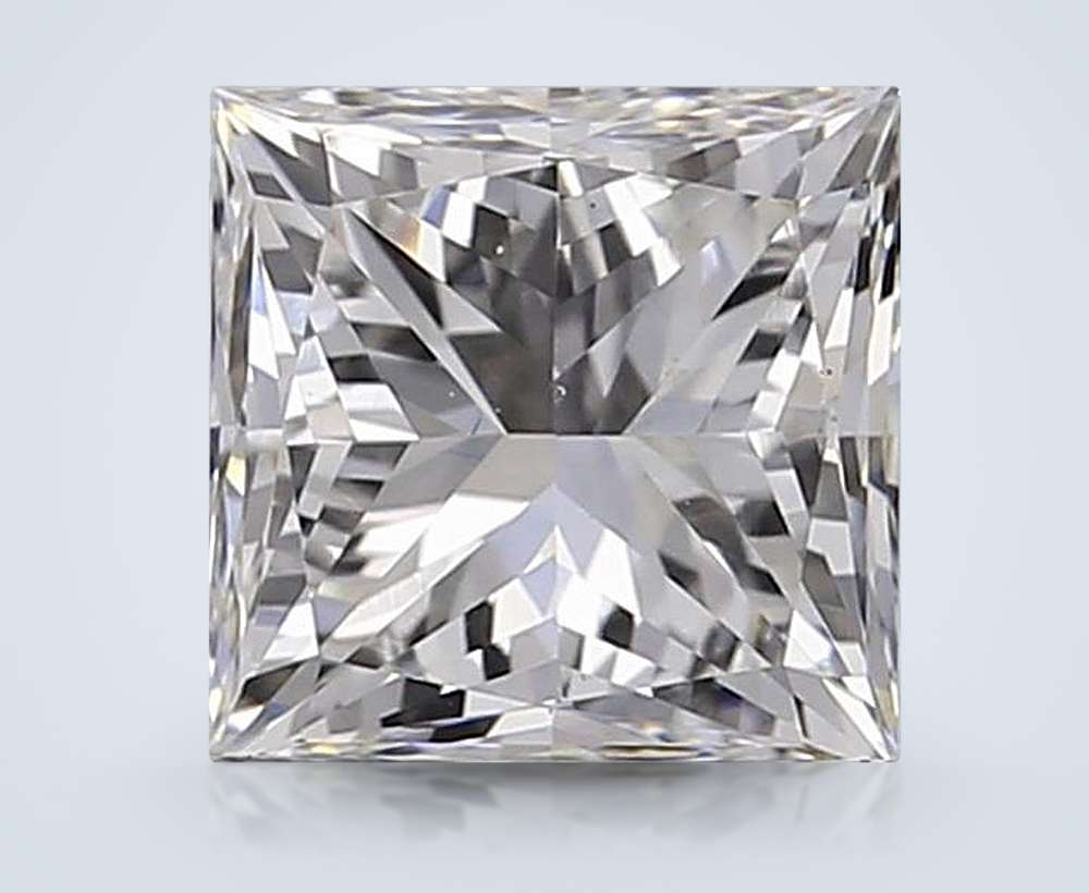 0.63 Carat Princess Lab Diamond