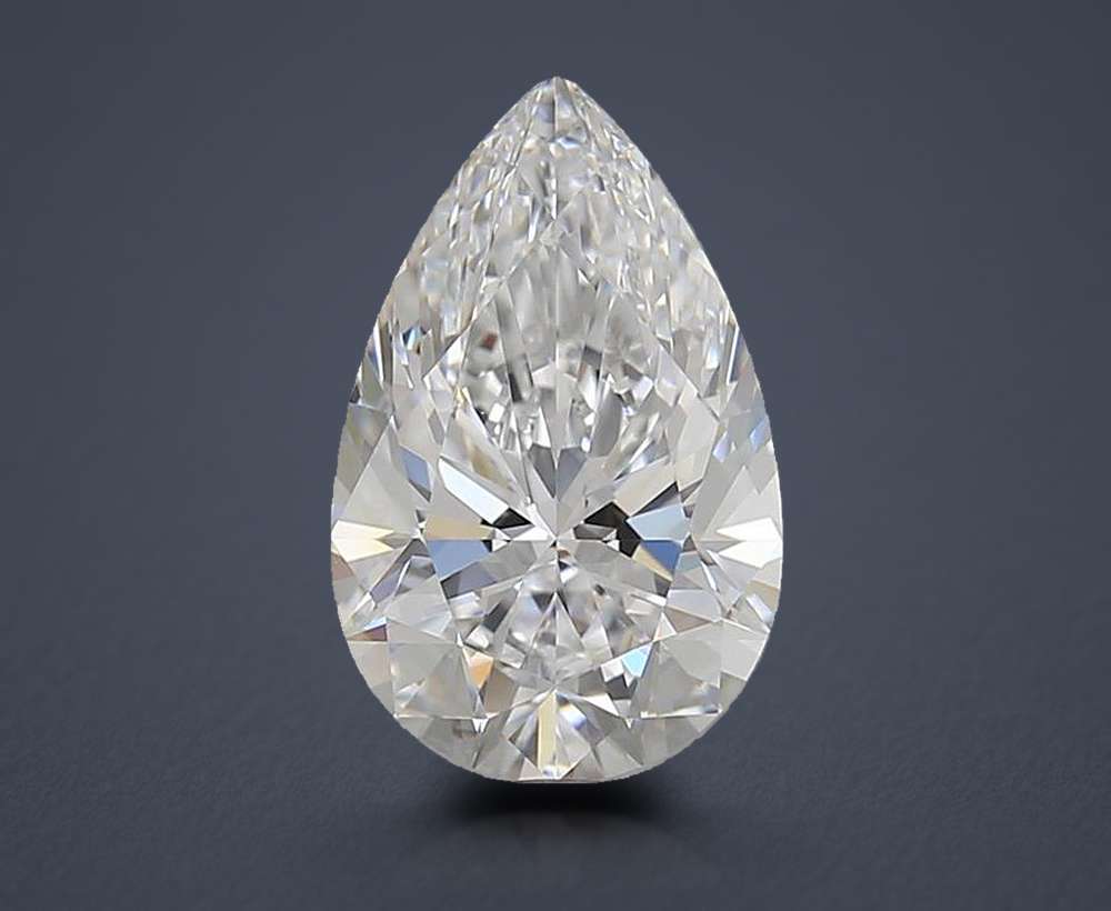 2.52 Carat Pear Lab Diamond