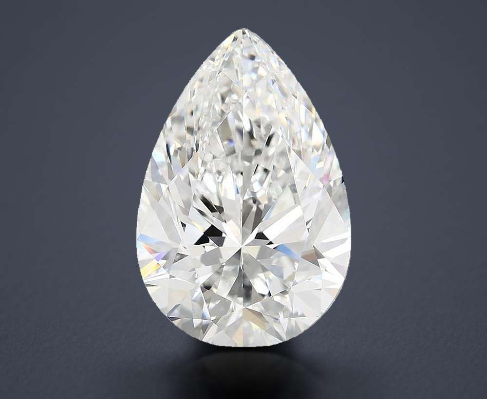 7.10 Carat Pear Lab Diamond
