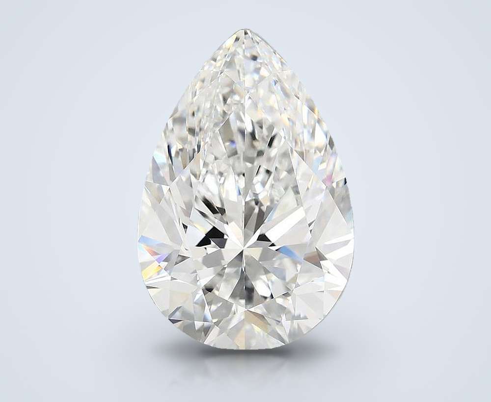 7.10 Carat Pear Lab Diamond