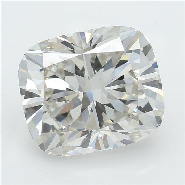 2.60ct I VS1 Very Good Cut Cushion Lab Grown Diamond