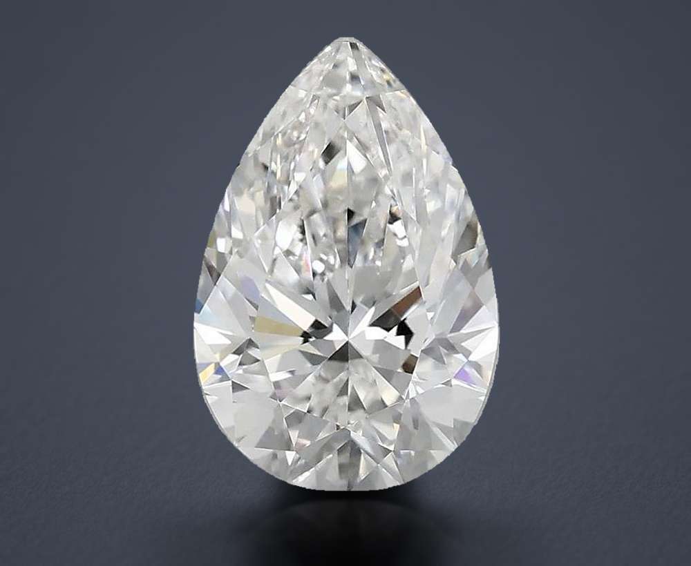 3.10 Carat Pear Lab Diamond
