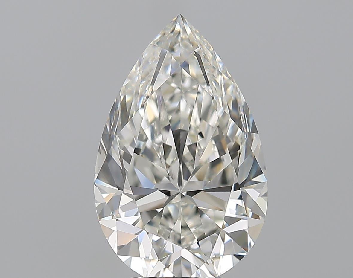 4.01 Carat Pear Natural Diamond