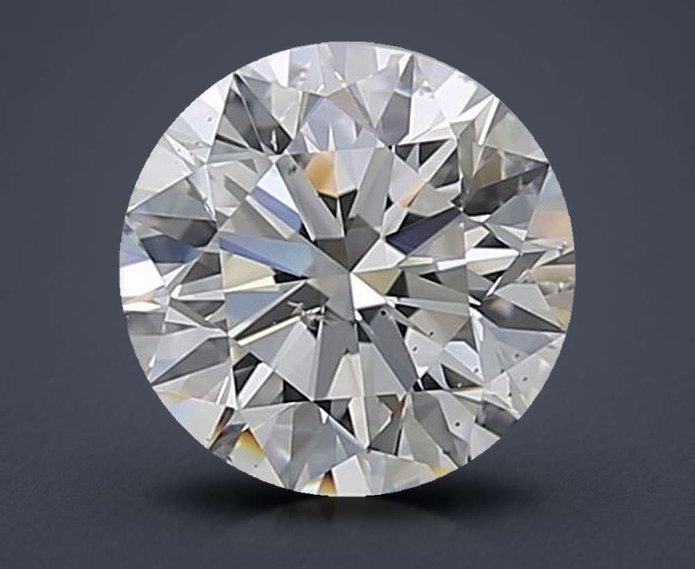 2.00 Carat Round Natural Diamond