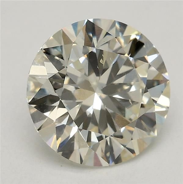 1.70ct K SI1 Rare Carat Ideal Cut Round Lab Grown Diamond