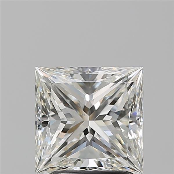 2.01ct I VS2 Rare Carat Ideal Cut Princess Diamond