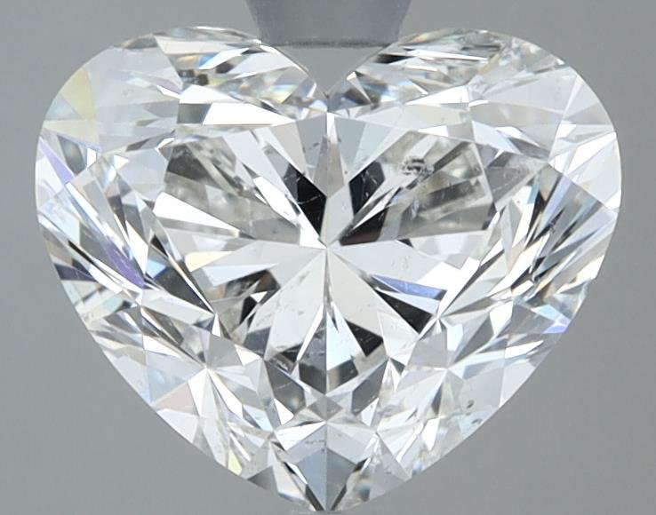 2.51ct G SI1 Rare Carat Ideal Cut Heart Diamond