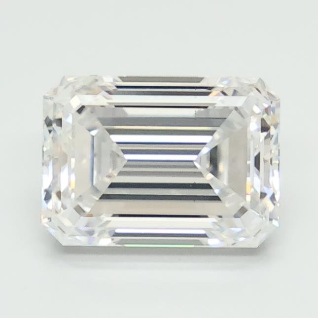 1.51ct D VS2 Excellent Cut Emerald Lab Grown Diamond
