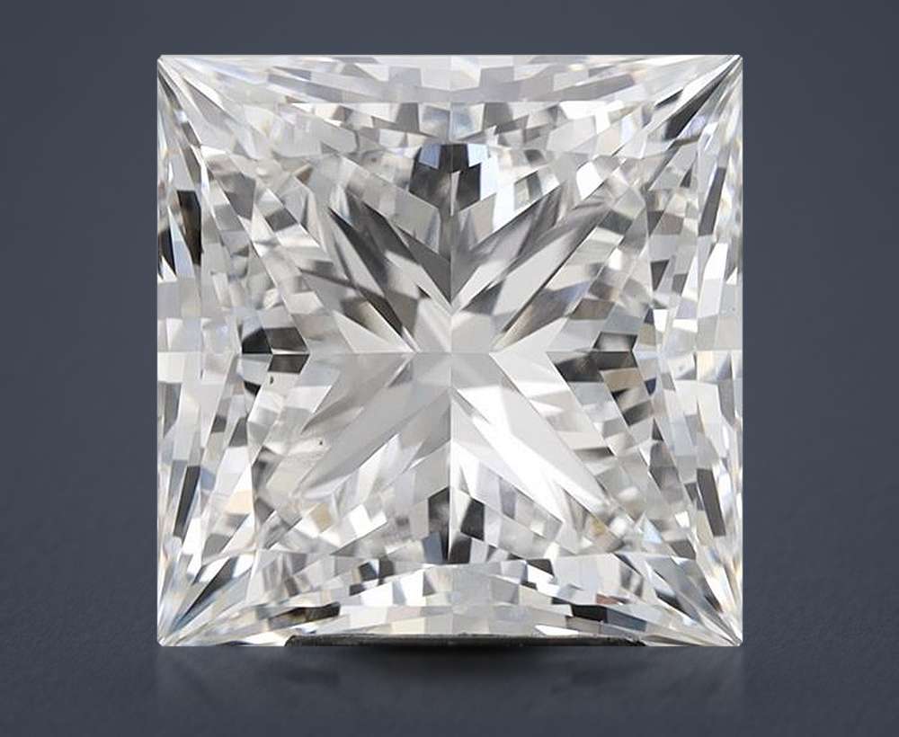 7.09 Carat Princess Lab Diamond