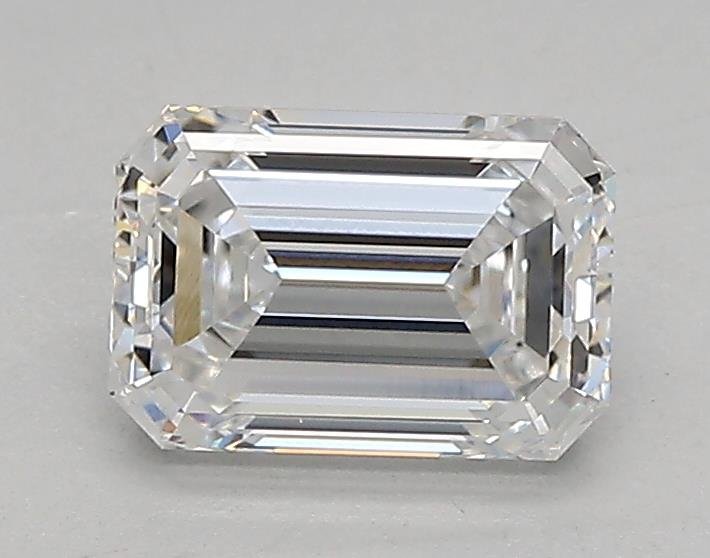 0.97ct D VVS1 Rare Carat Ideal Cut Emerald Lab Grown Diamond