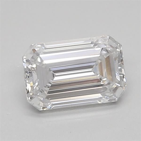 0.68ct D VS1 Rare Carat Ideal Cut Emerald Lab Grown Diamond