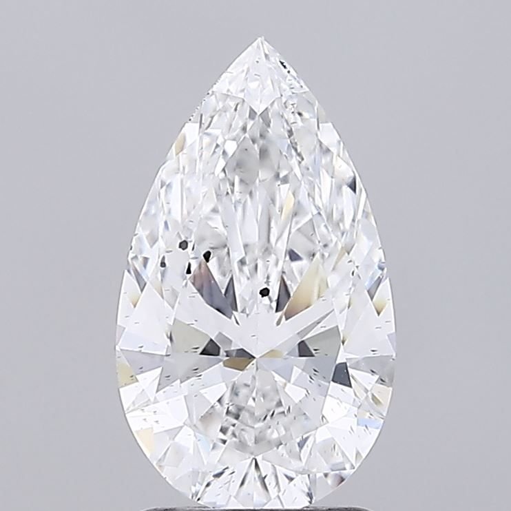 1.60ct E SI2 Rare Carat Ideal Cut Pear Lab Grown Diamond
