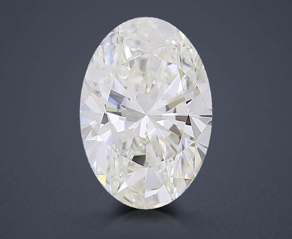 3.33 Carat Oval Lab Diamond