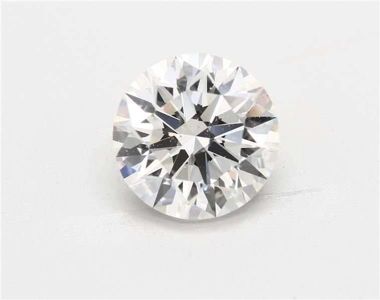 4.05ct K SI2 Rare Carat Ideal Cut Round Diamond