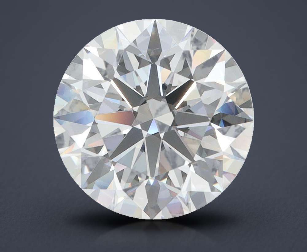 4.33 Carat Round Lab Diamond