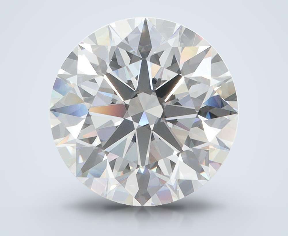 4.33 Carat Round Lab Diamond