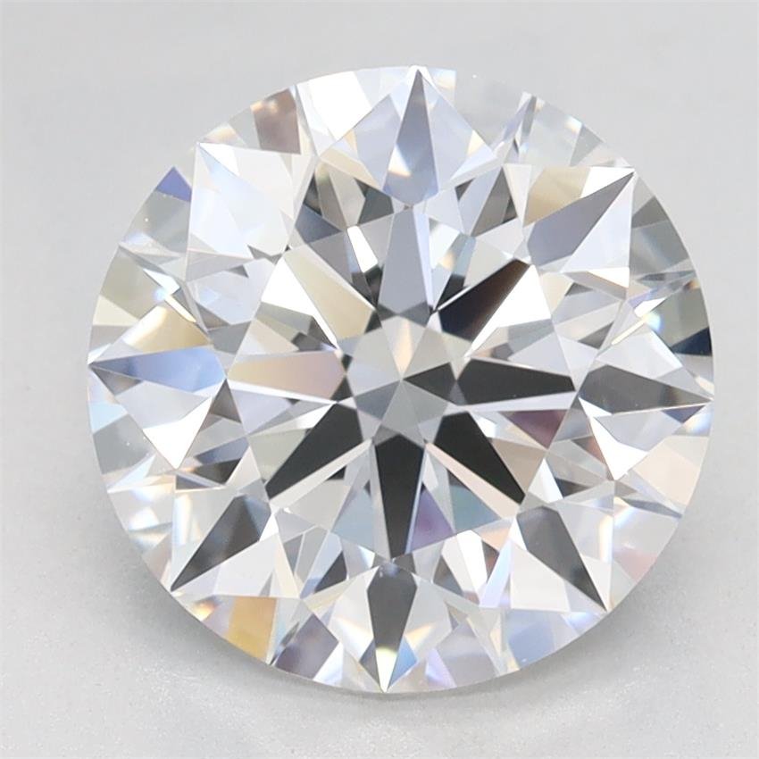 2.34ct D VVS1 Rare Carat Ideal Cut Round Lab Grown Diamond