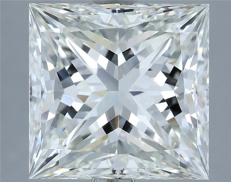 6.05ct I VS1 Rare Carat Ideal Cut Princess Diamond