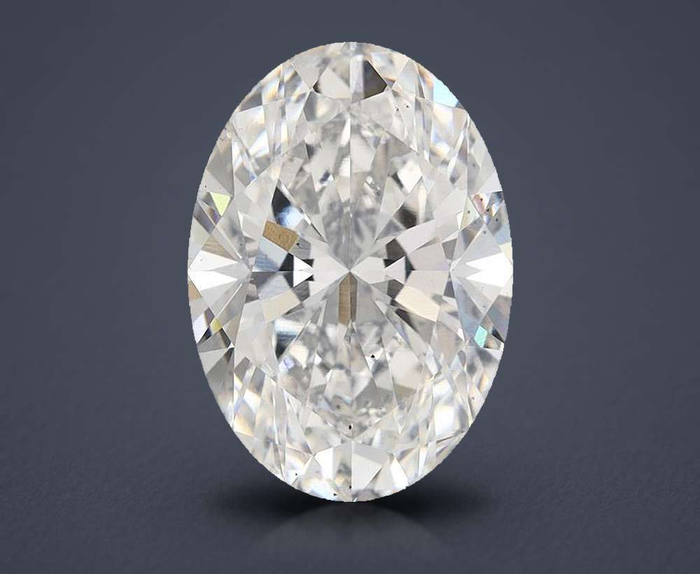 5.20 Carat Oval Lab Diamond