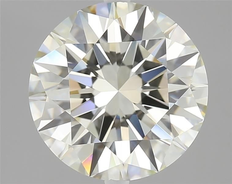 3.02ct J VVS1 Excellent Cut Round Diamond