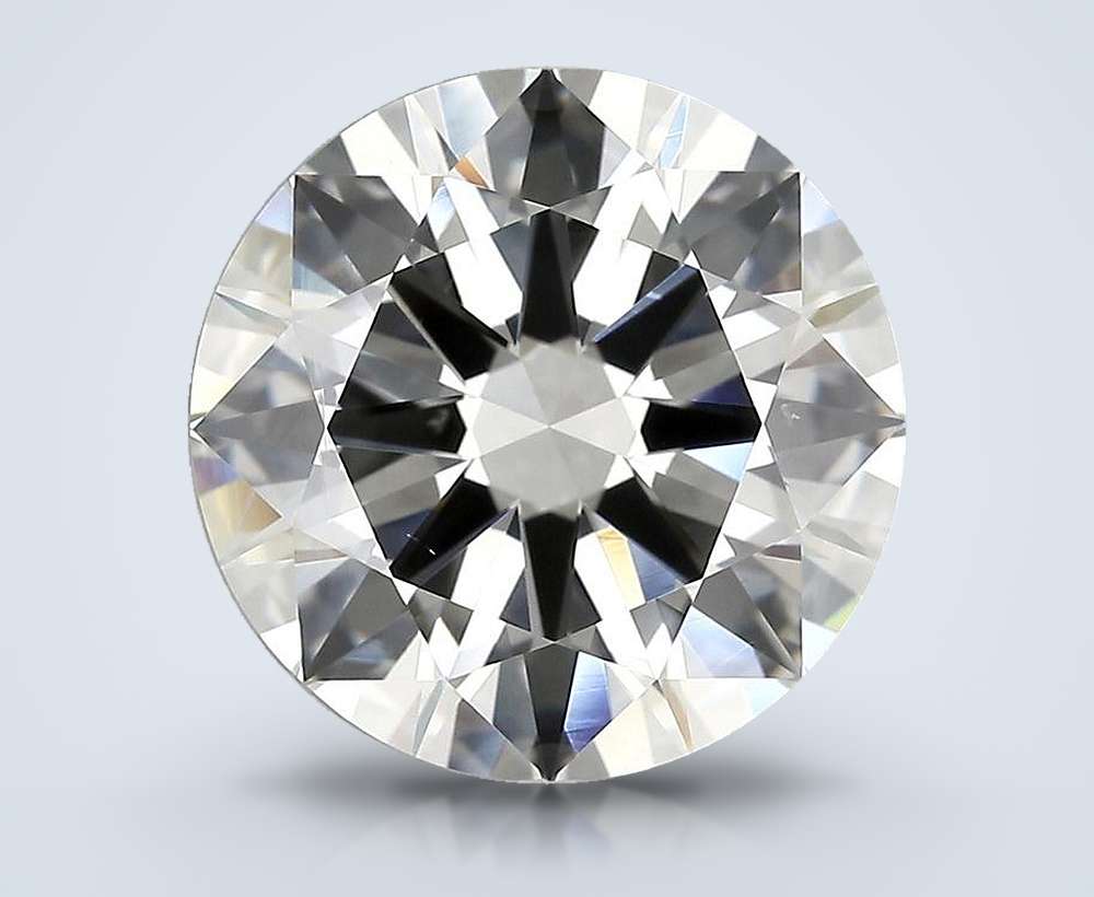 7.02 Carat Round Natural Diamond