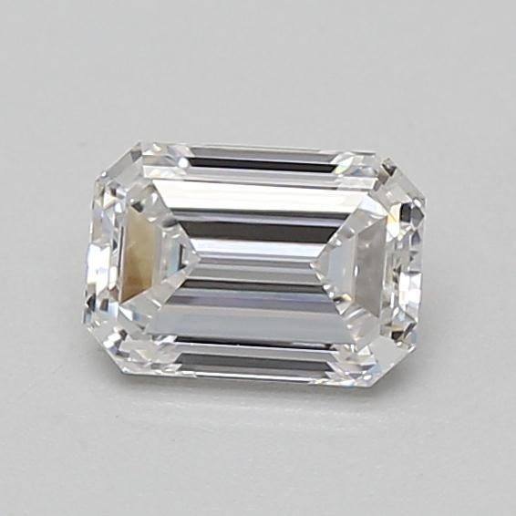 0.78ct D VVS2 Very Good Cut Emerald Lab Grown Diamond