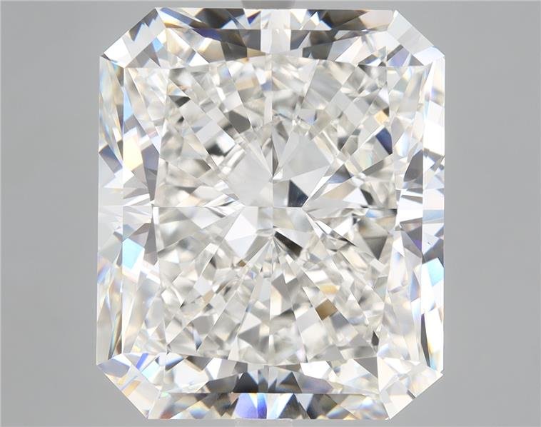 18.06ct G VVS2 Very Good Cut Radiant Lab Grown Diamond