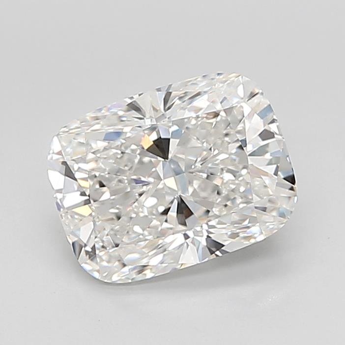3.01ct F VVS2 Very Good Cut Cushion Lab Grown Diamond