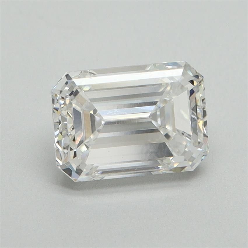 1.60ct D VS1 Very Good Cut Emerald Lab Grown Diamond