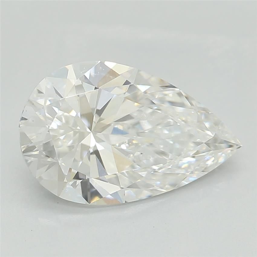 1.27ct D VVS2 Rare Carat Ideal Cut Pear Lab Grown Diamond