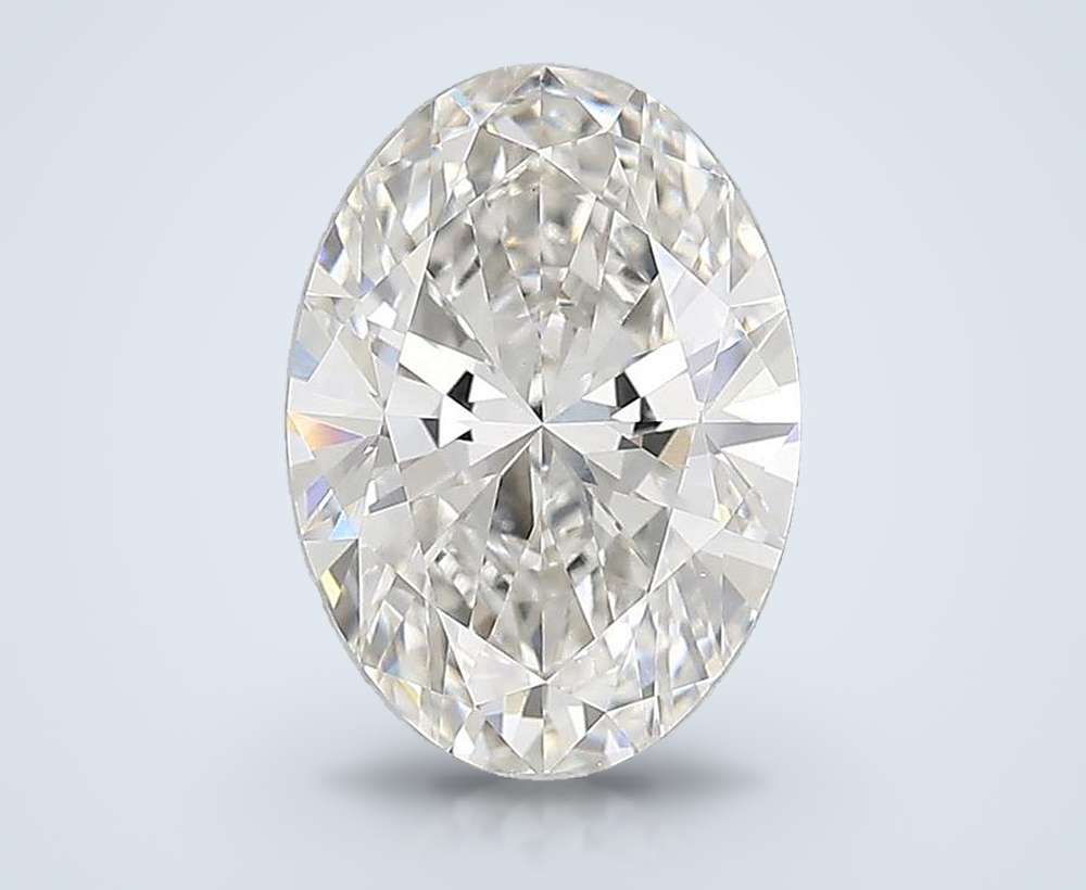 2.50 Carat Oval Lab Diamond