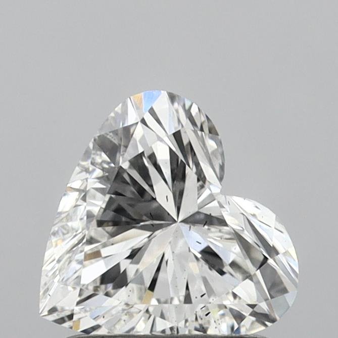 0.92ct E VS2 Rare Carat Ideal Cut Heart Lab Grown Diamond